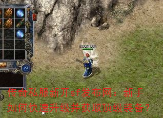 传奇私服新开sf发布网:新手如何快速升级并获取顶级装备? 传奇私服新开sf发布网:新手如何快速升级并获取顶级装备?